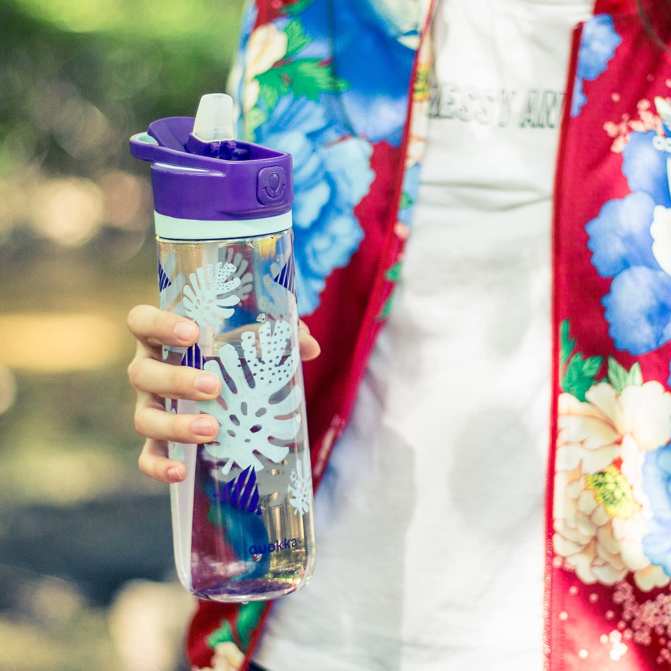 Quokka Quick Sip bouteille sport 830 ml Tropicool sans BPA