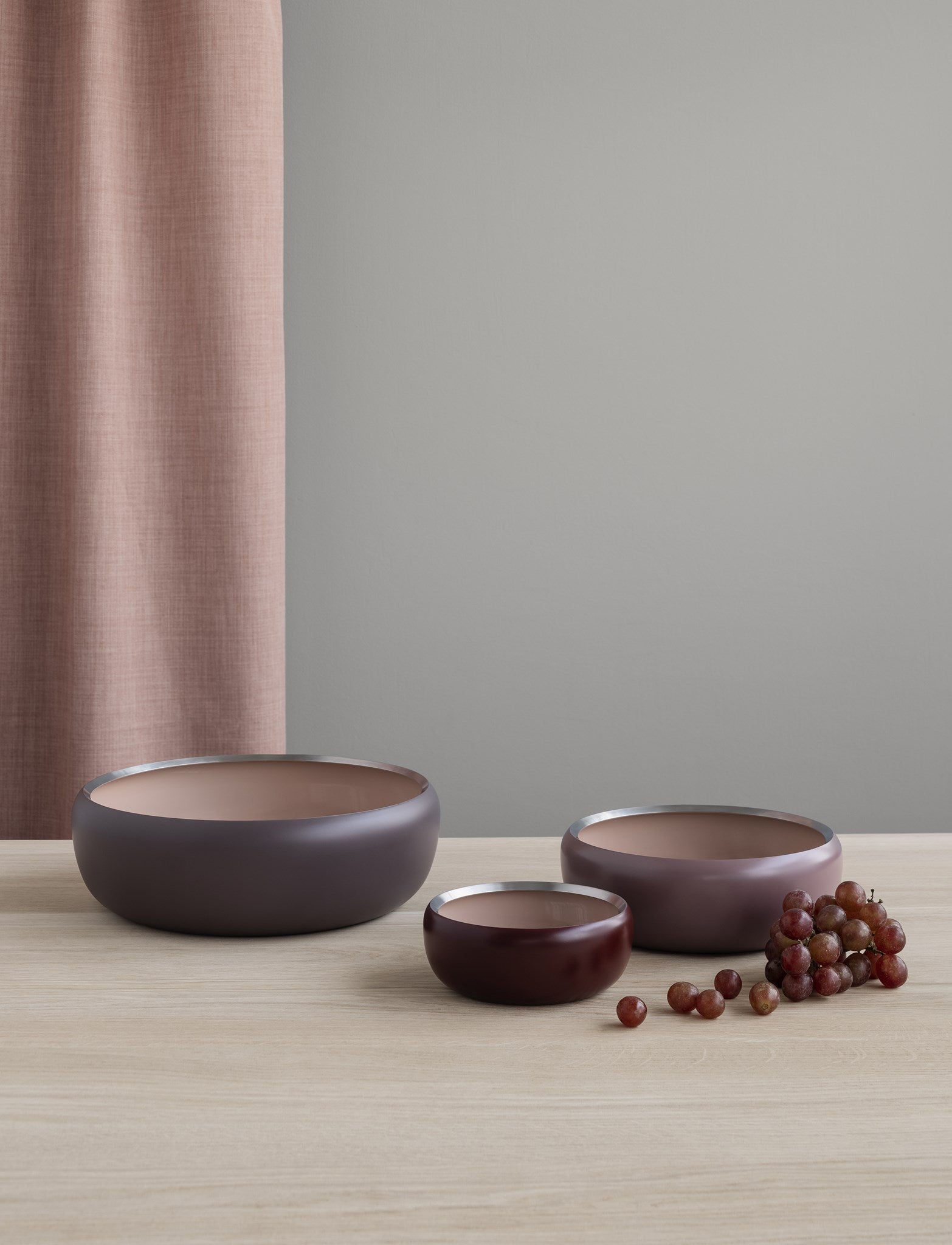 Stelton Ora bol 30 cm mat bord acier