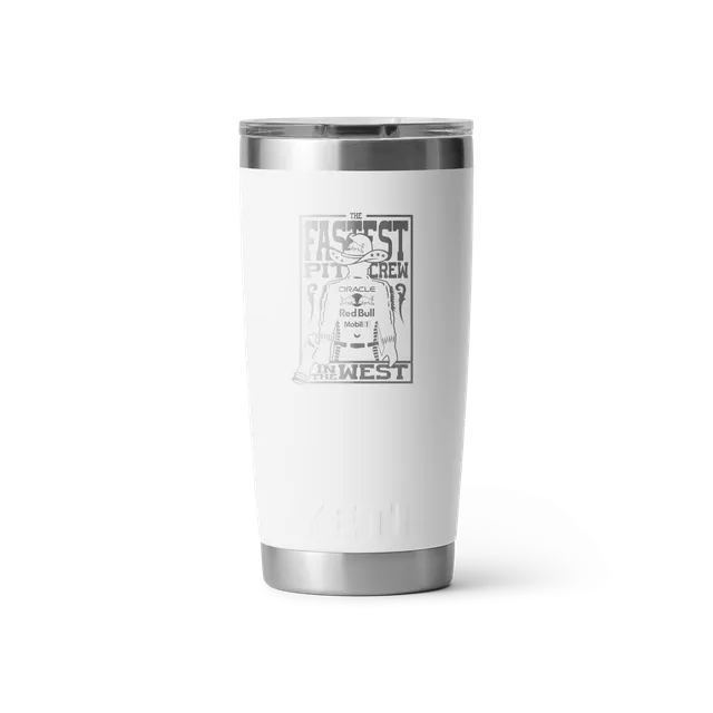 YETI Rambler 20 oz gobelet Red Bull Racing blanc 591 ml