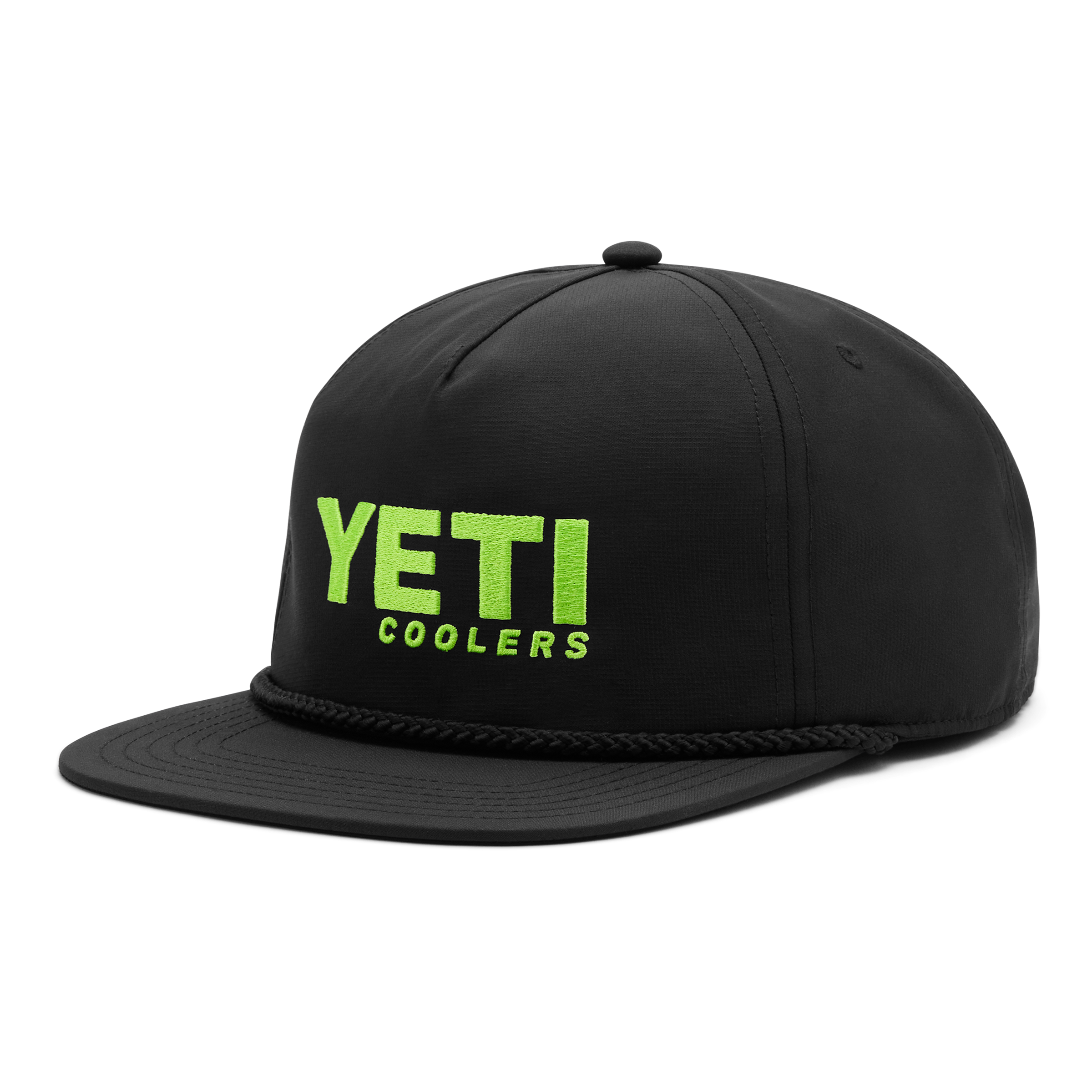 YETI Flat Brim Rope Hat casquette verte