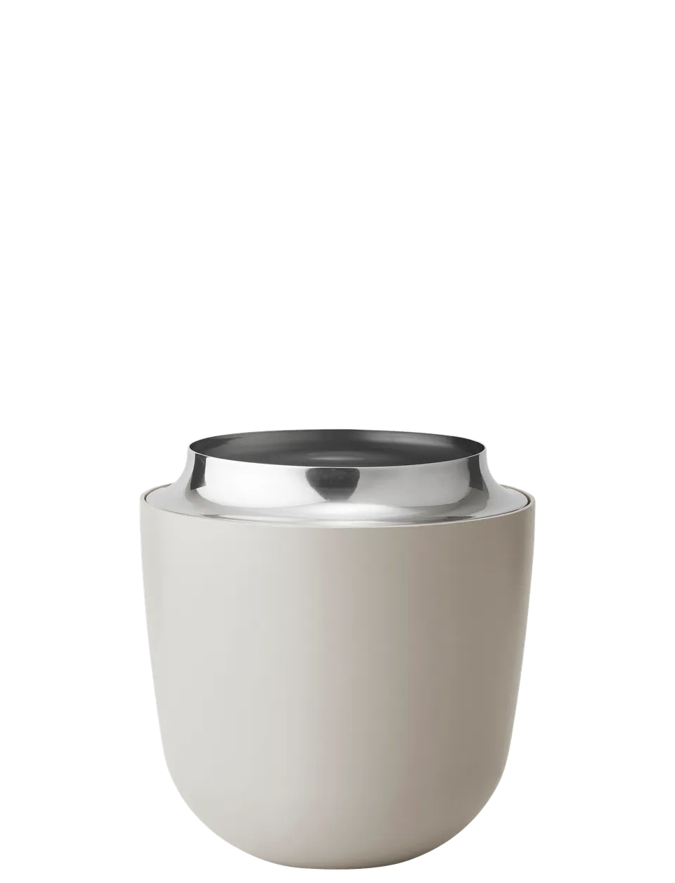 Stelton Classic Concave vase 15 cm alu fleurs courtes