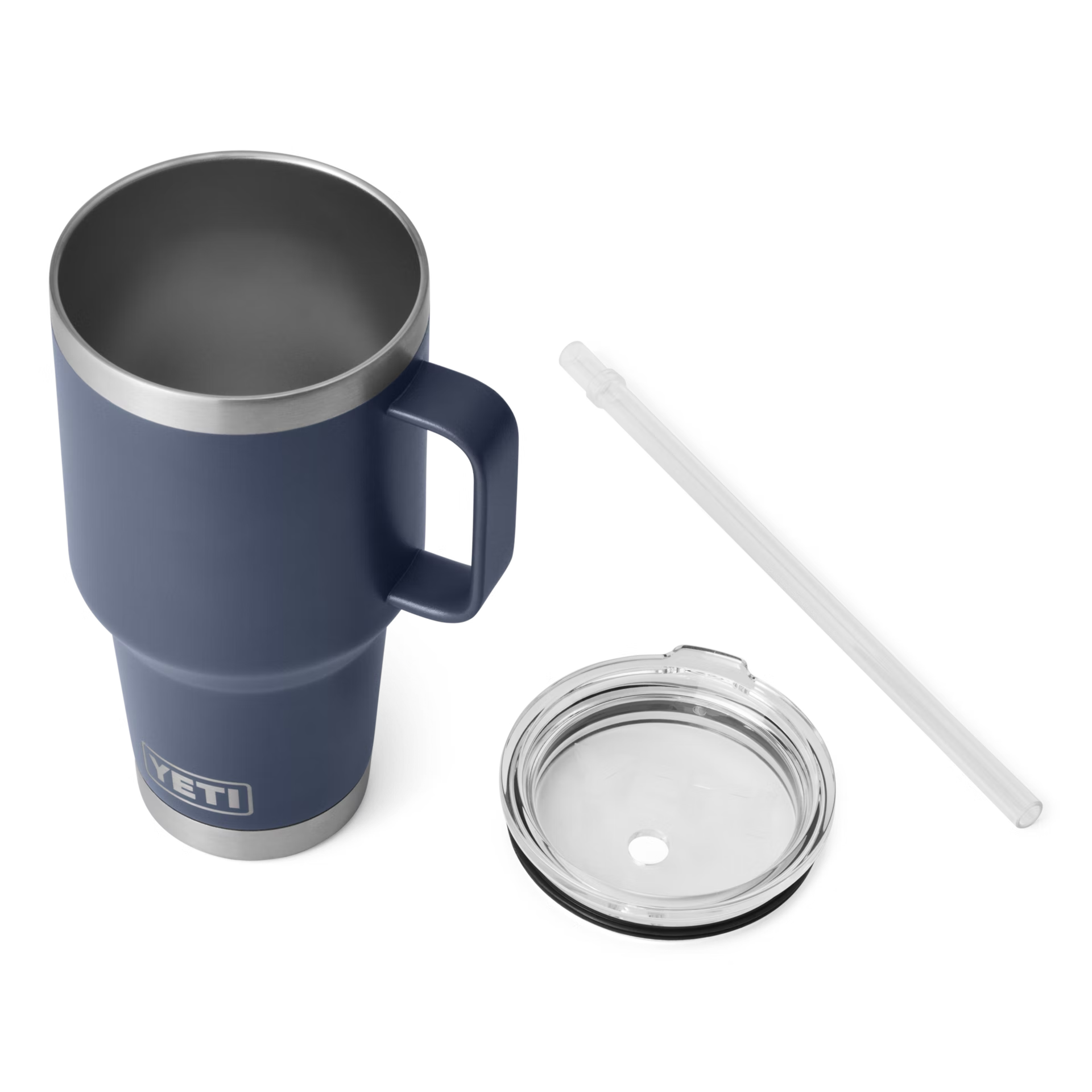 YETI Rambler 1 L mug isotherme paille Navy inox