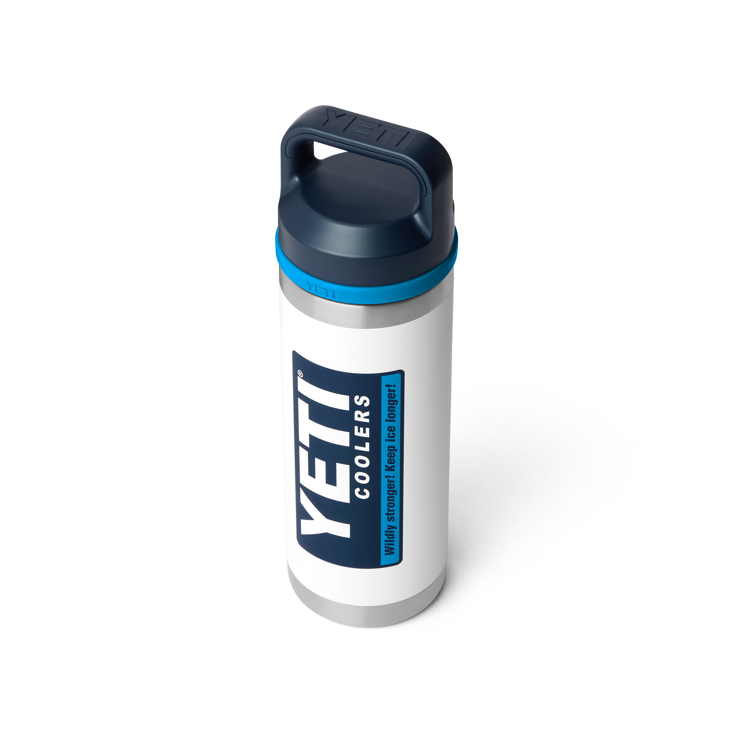 YETI Rambler Gourde isotherme 532 ml White/Blue