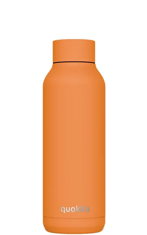 QUOKKA SOLID bouteille isotherme 510 ml Papaya Orange