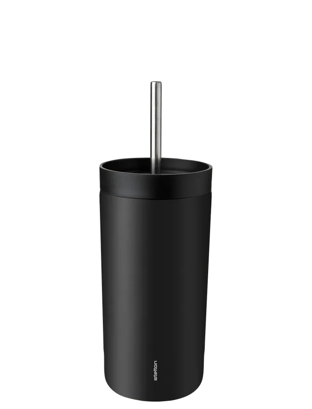 Stelton To Go Sip gobelet isotherme paille 400 ml
