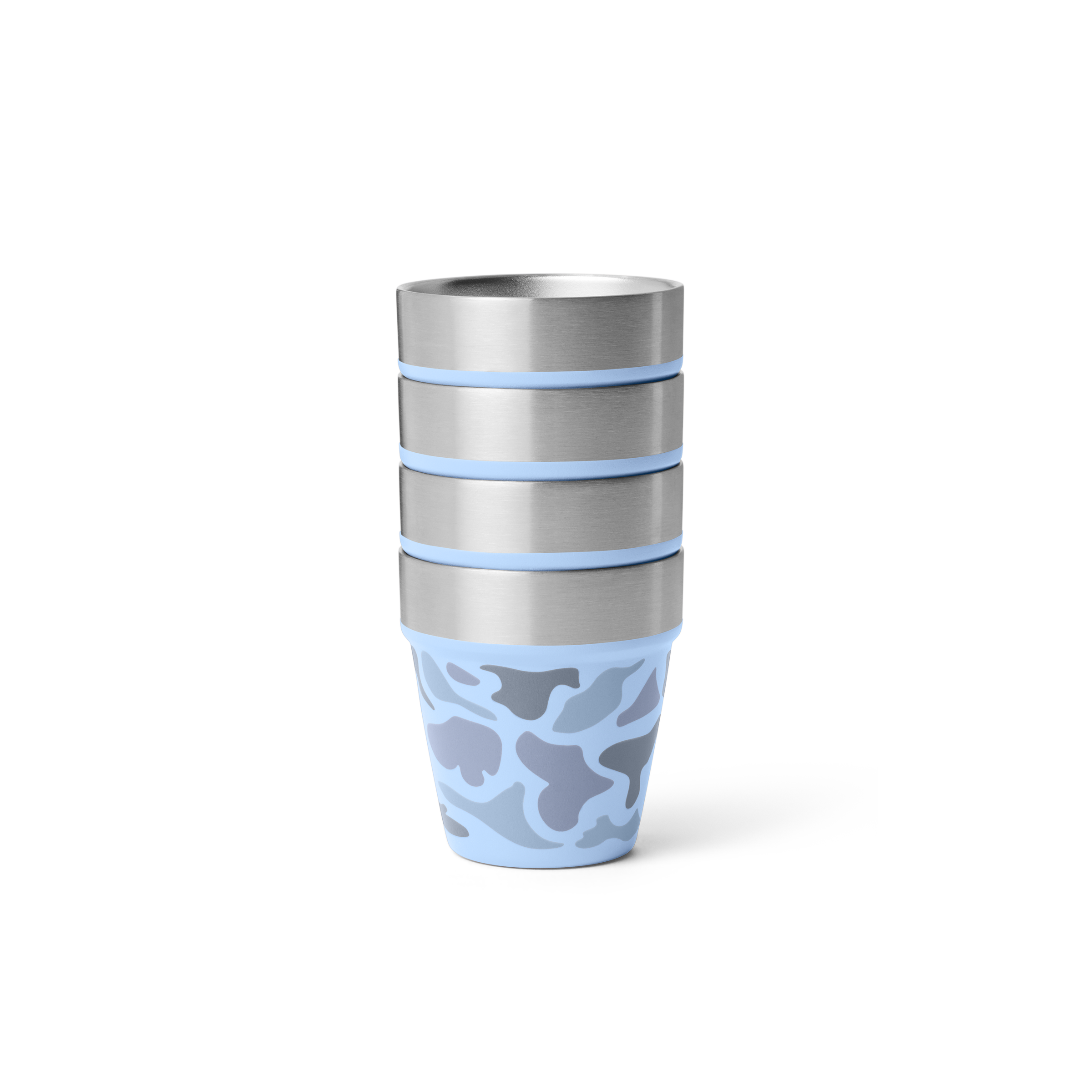 YETI Shot Verres Inox Isotherme 48 ml Blue Camo x4
