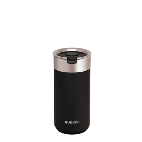 Quokka Boost Carbon Black mug isotherme 400 ml café