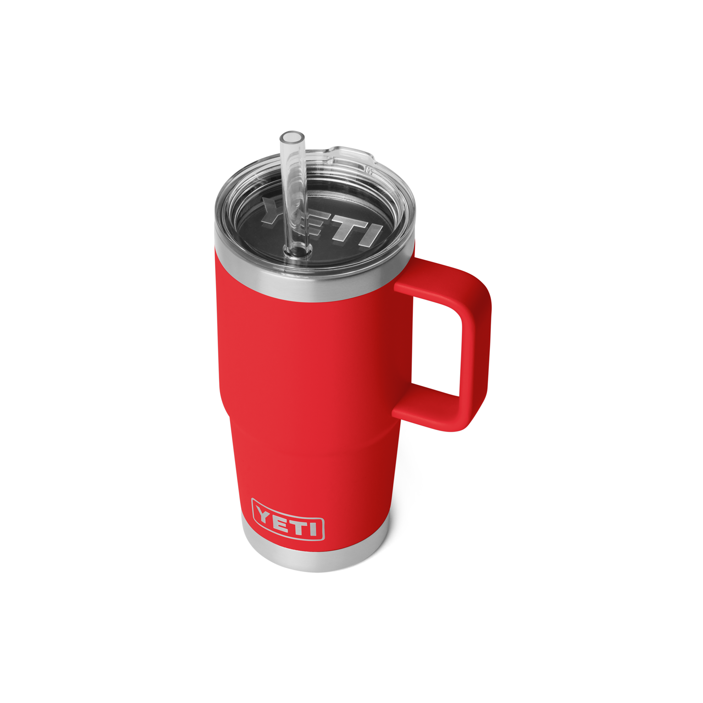 YETI Rambler 25 oz Straw Mug 2.0 mug isotherme 739 ml Rescue Red