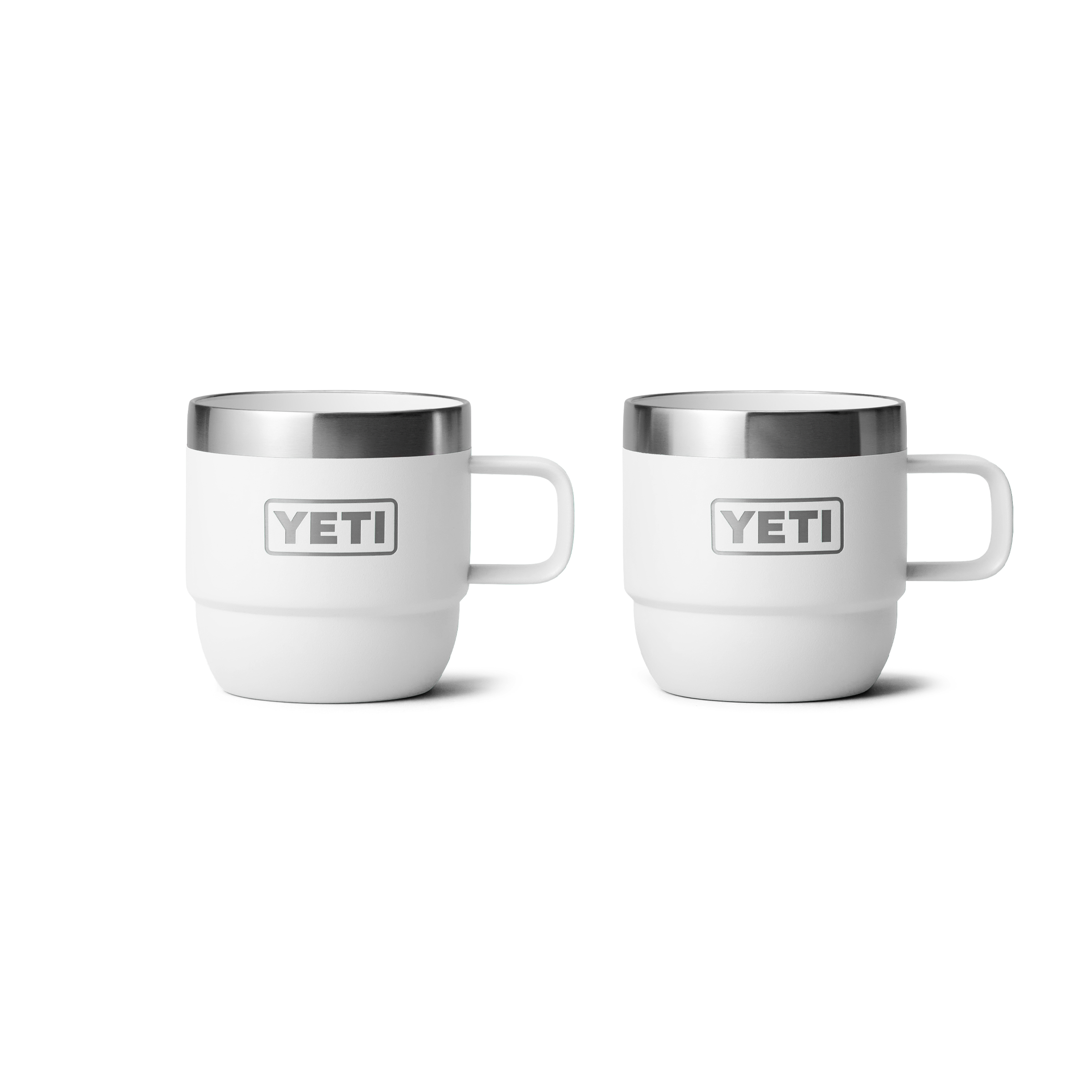 YETI Rambler 6 oz 177 ml mug isotherme Blanc lot 2