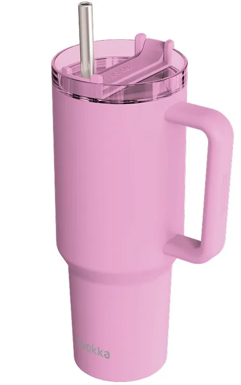 QUOKKA Stream tasse isotherme blossom pink 1200 ml inox