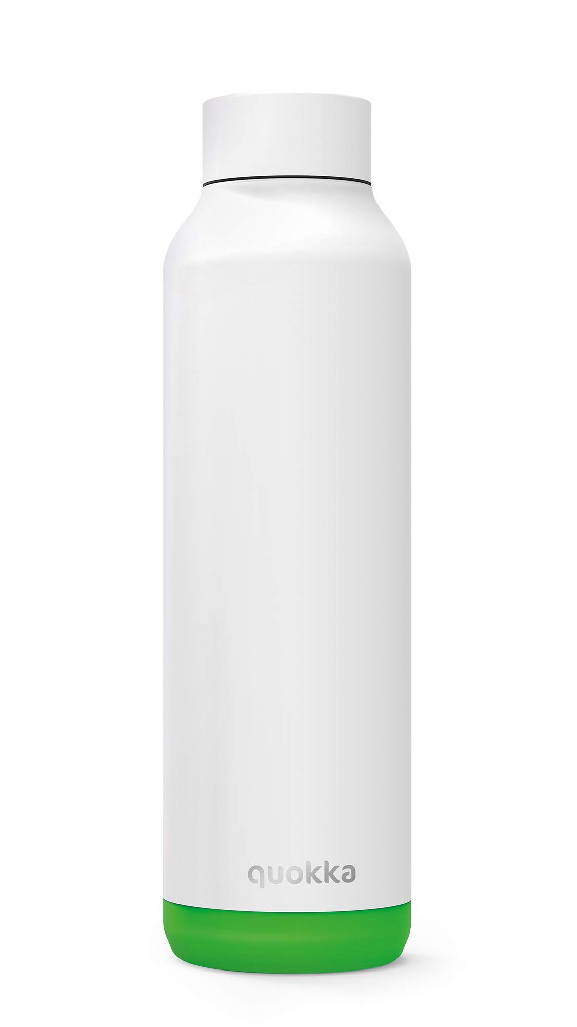 Quokka Solid 630 ml bouteille isotherme lime vibe inox