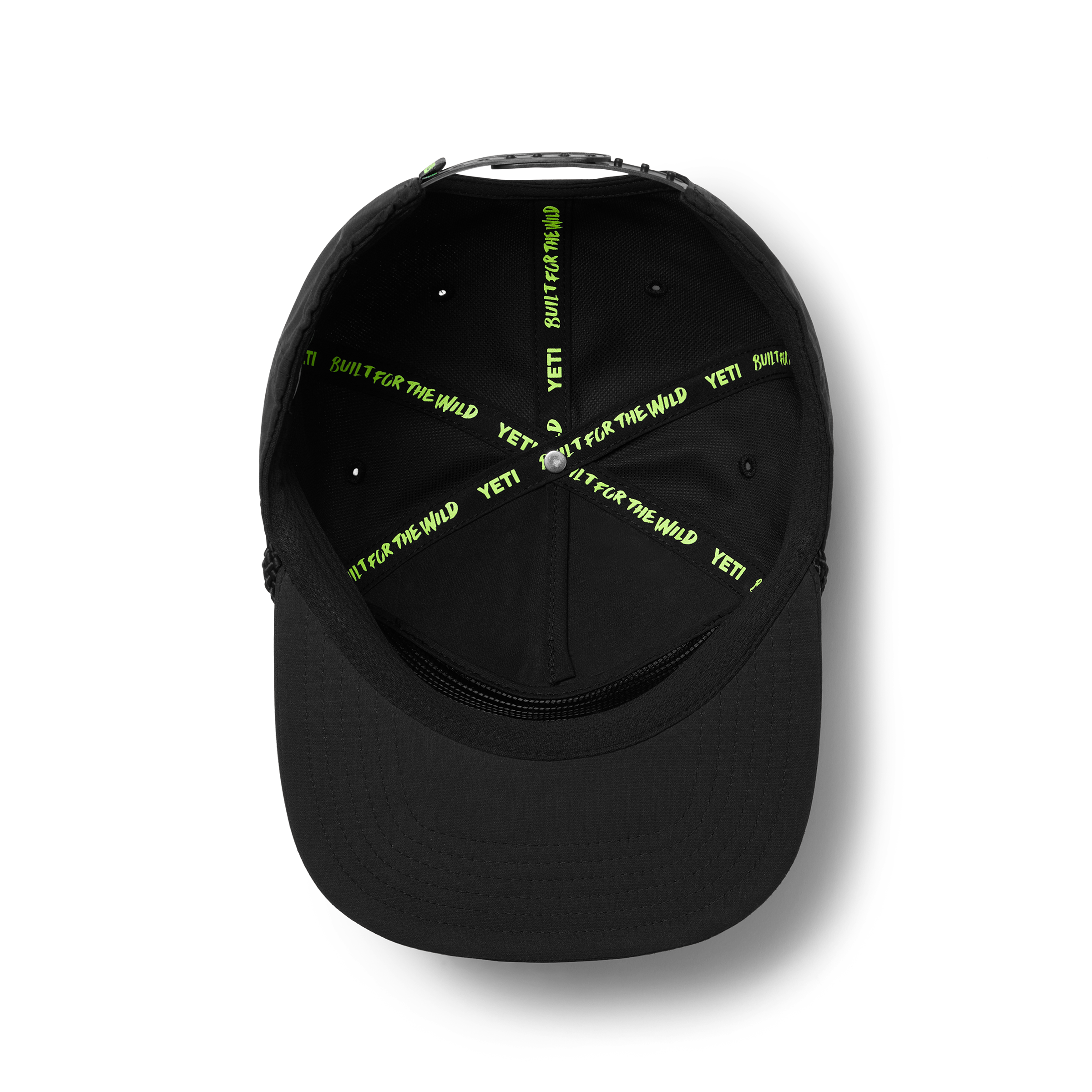 YETI Flat Brim Rope Hat casquette verte