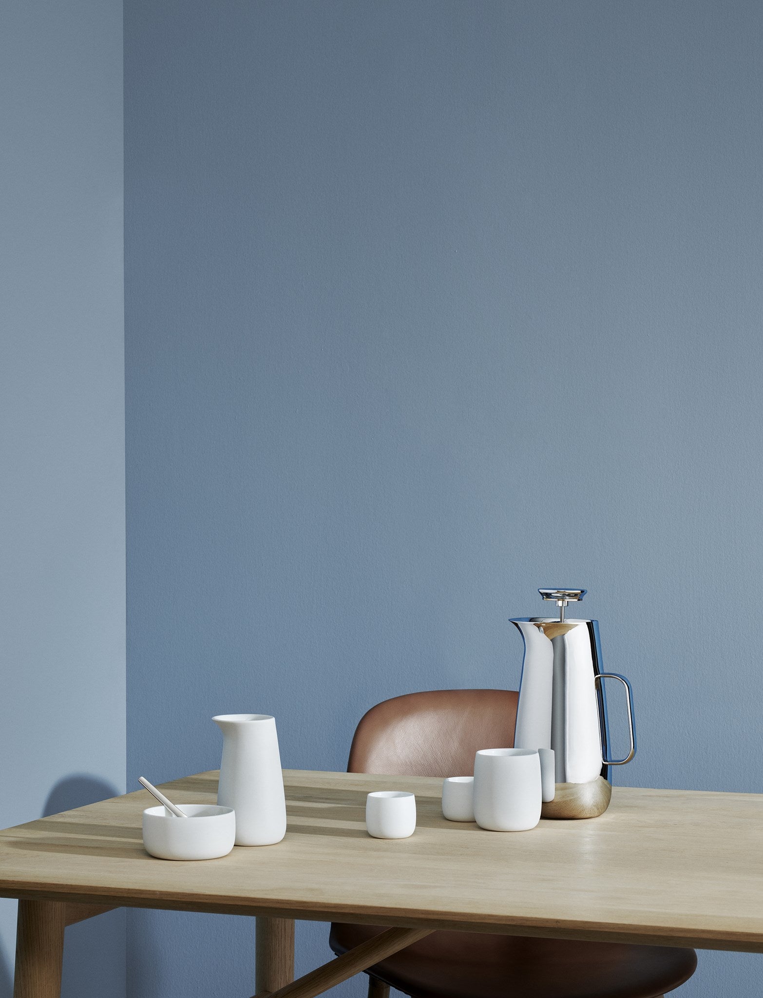 Stelton Norman Foster Cafetière piston 1 L inox