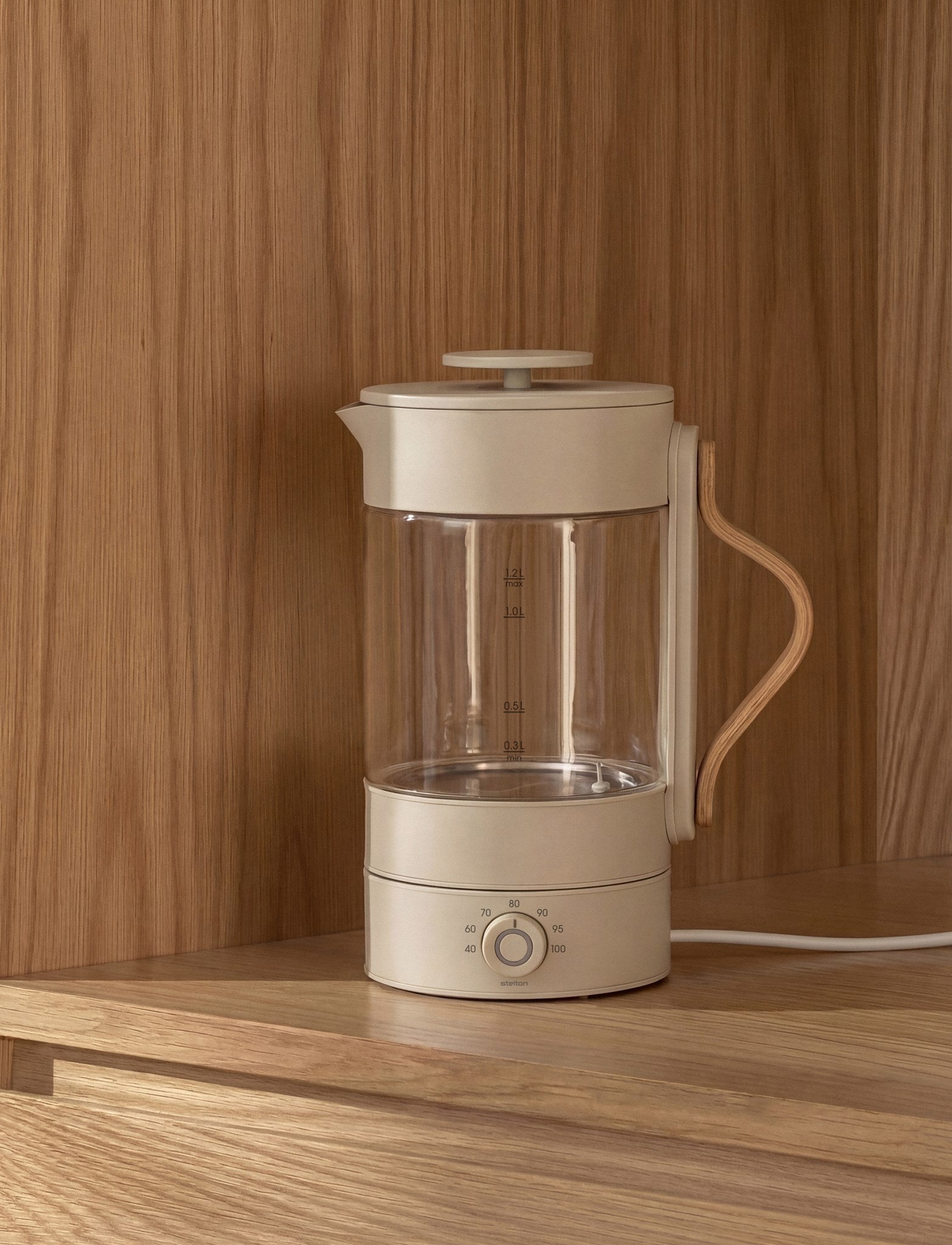 Stelton Emma bouilloire électrique 1,2 L verre