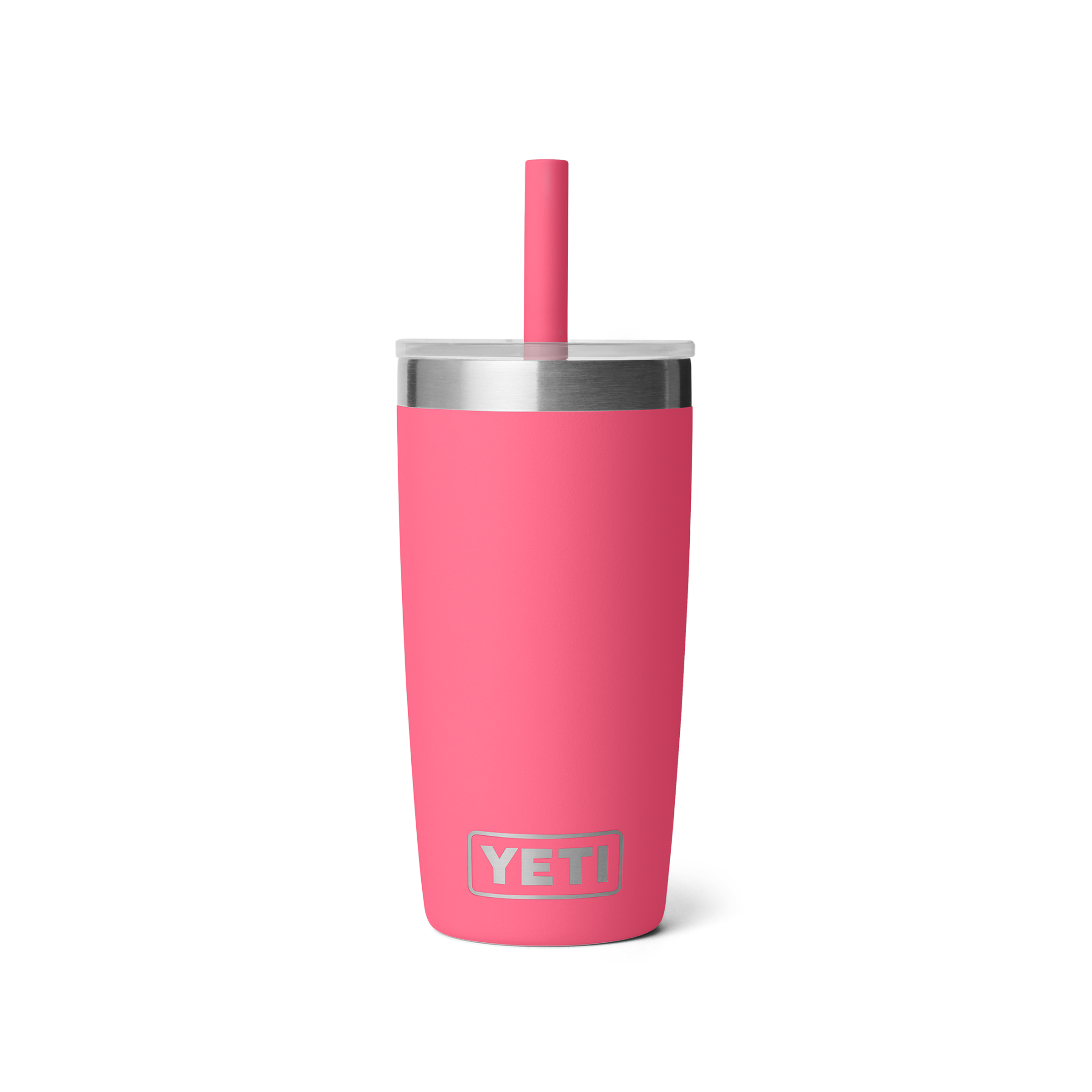 YETI Rambler Jr 10 oz gobelet isotherme 295 ml rose paille