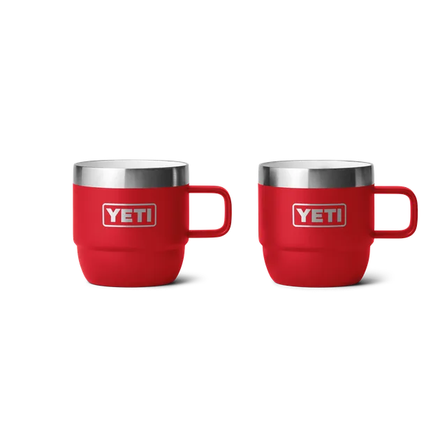 YETI Rambler 177 ml mugs Rescue Red lot de 2