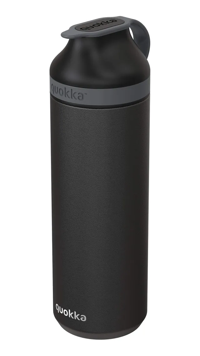 Quokka Mineral Steel Dark Mode bouteille isotherme 430 ml