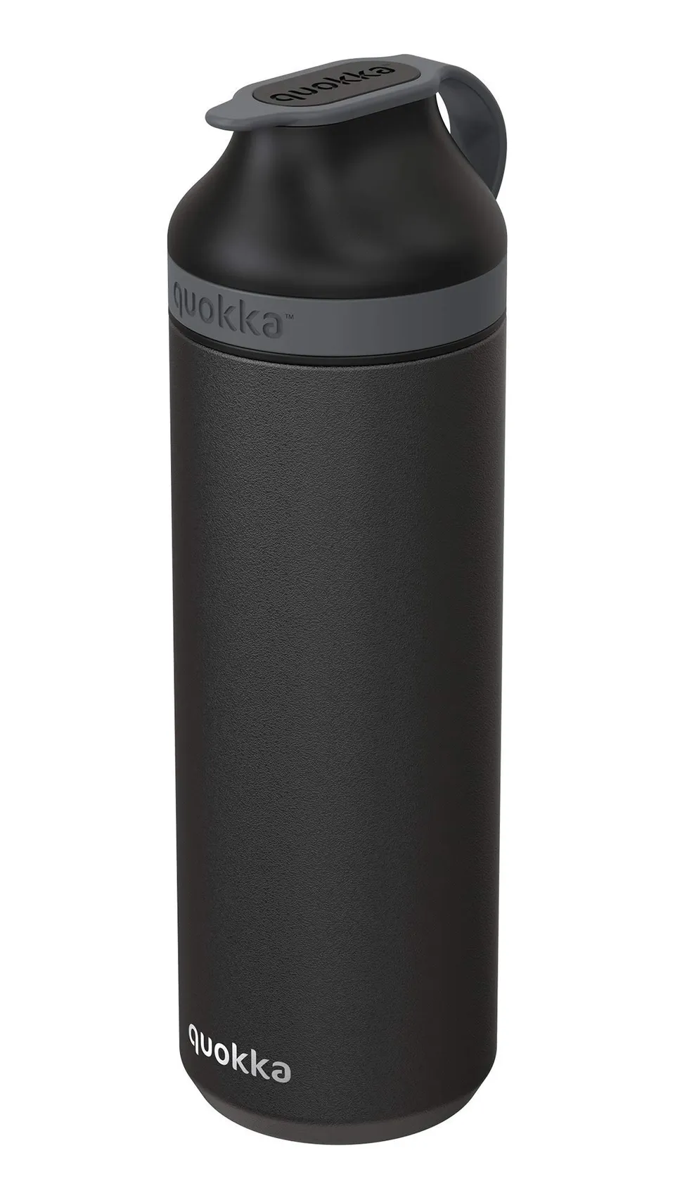 Quokka Mineral Steel Dark Mode bouteille isotherme 430 ml