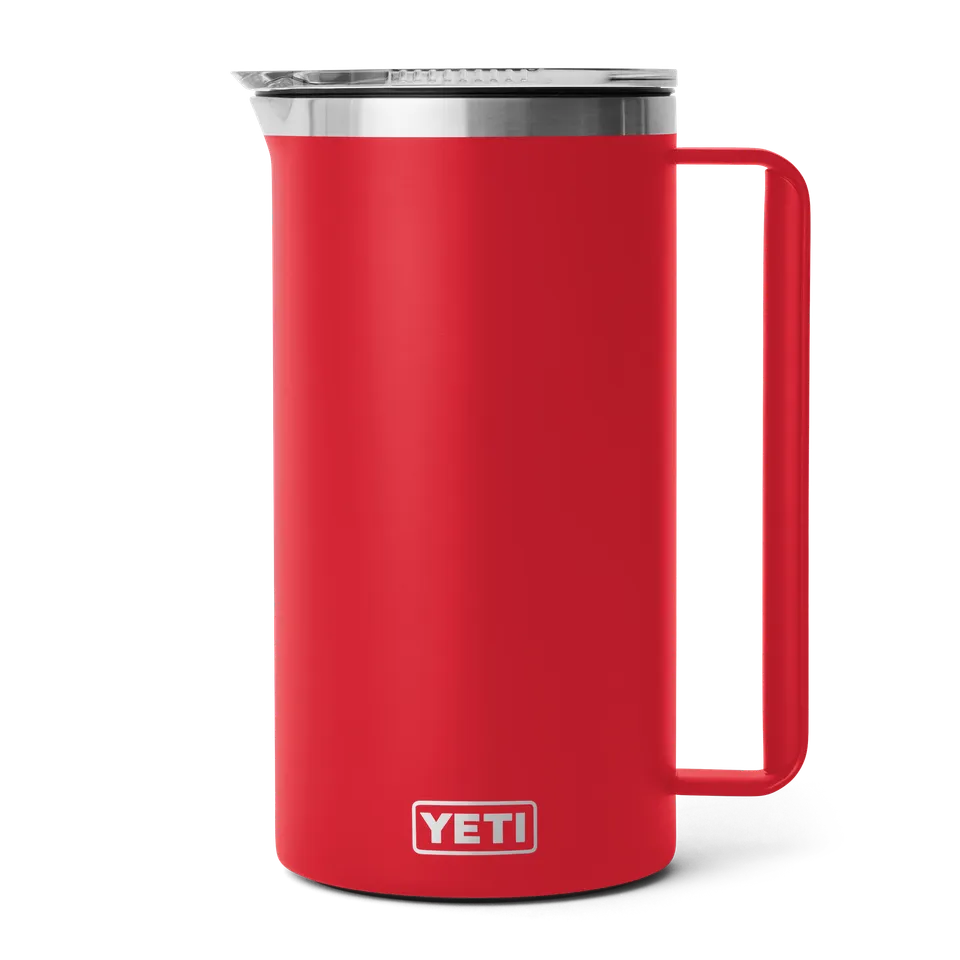 YETI Rambler 64 oz (1,9 L) pichet isotherme Rescue Red