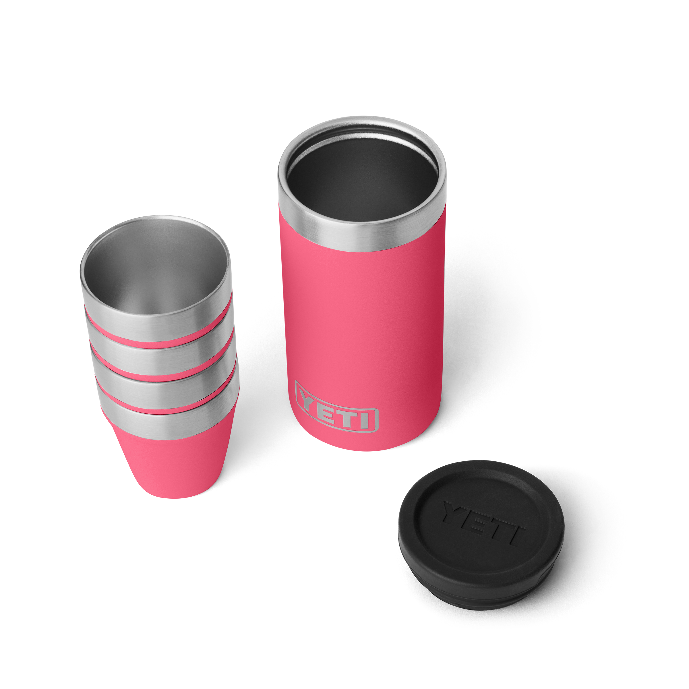 YETI Shot Glasses verre à shot tropical pink 4 x 48 ml isolé