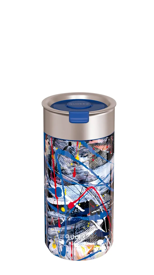 Quokka Boost mug isotherme inox Abstract 400 ml