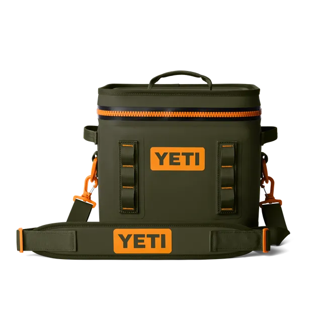 YETI Hopper Flip 12 sac isotherme olive 24 canettes