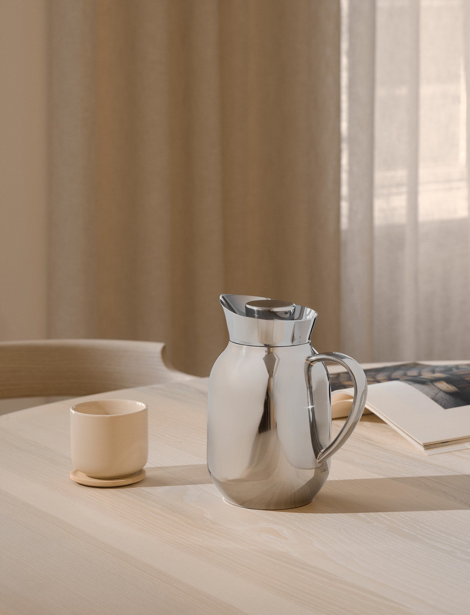 Stelton Amphora carafe isotherme inox 1,2 L café thé
