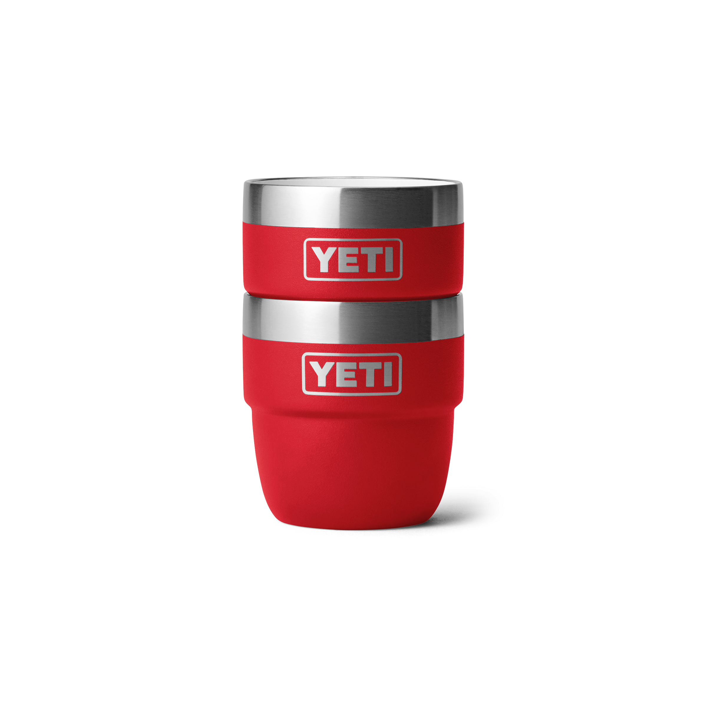 YETI Rambler 4 oz tasses espresso rouge lot de 2