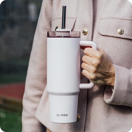 Quokka Stream Mug Isotherme Rose Clair 950 ml Inox