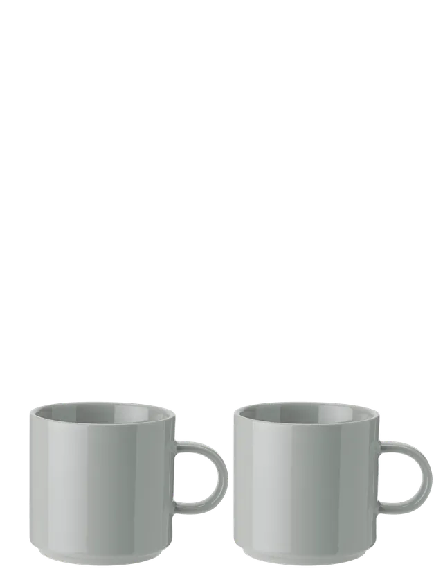 Stelton Classic lot 2 mugs design cylindrique