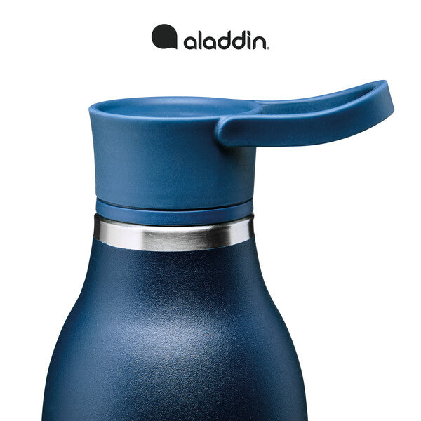 Aladdin CityLoop Thermavac eCycle Gourde isotherme 600 ml bleu marine froid