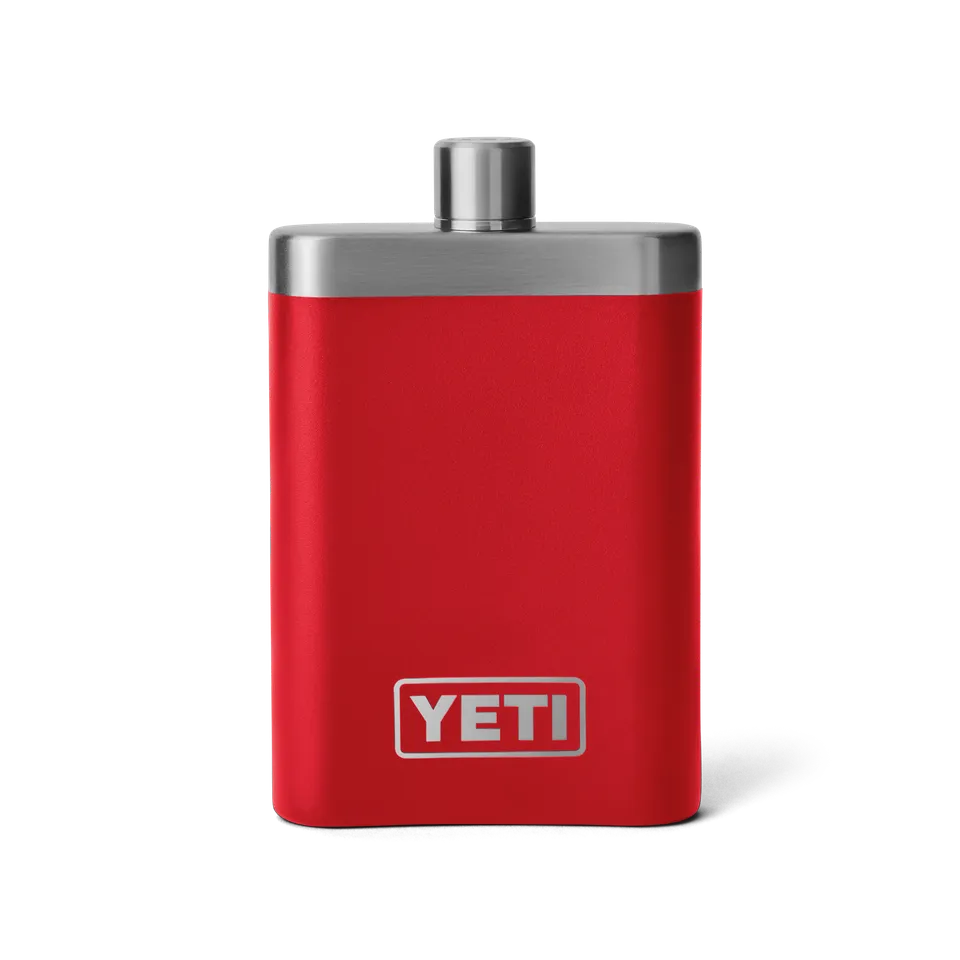 YETI Flask flasque inox 7 oz Rescue Red entonnoir