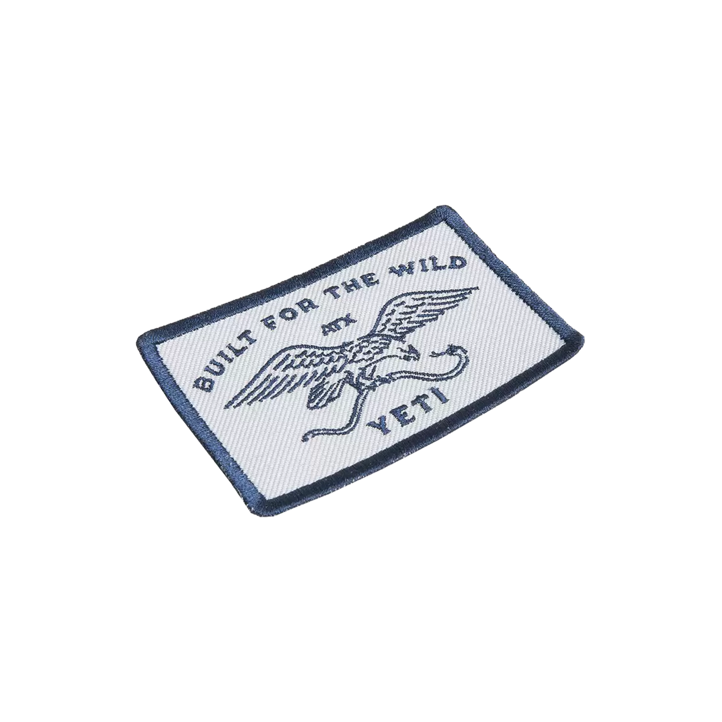YETI Drawn Wild patch velcro Gris 5 x 7 cm