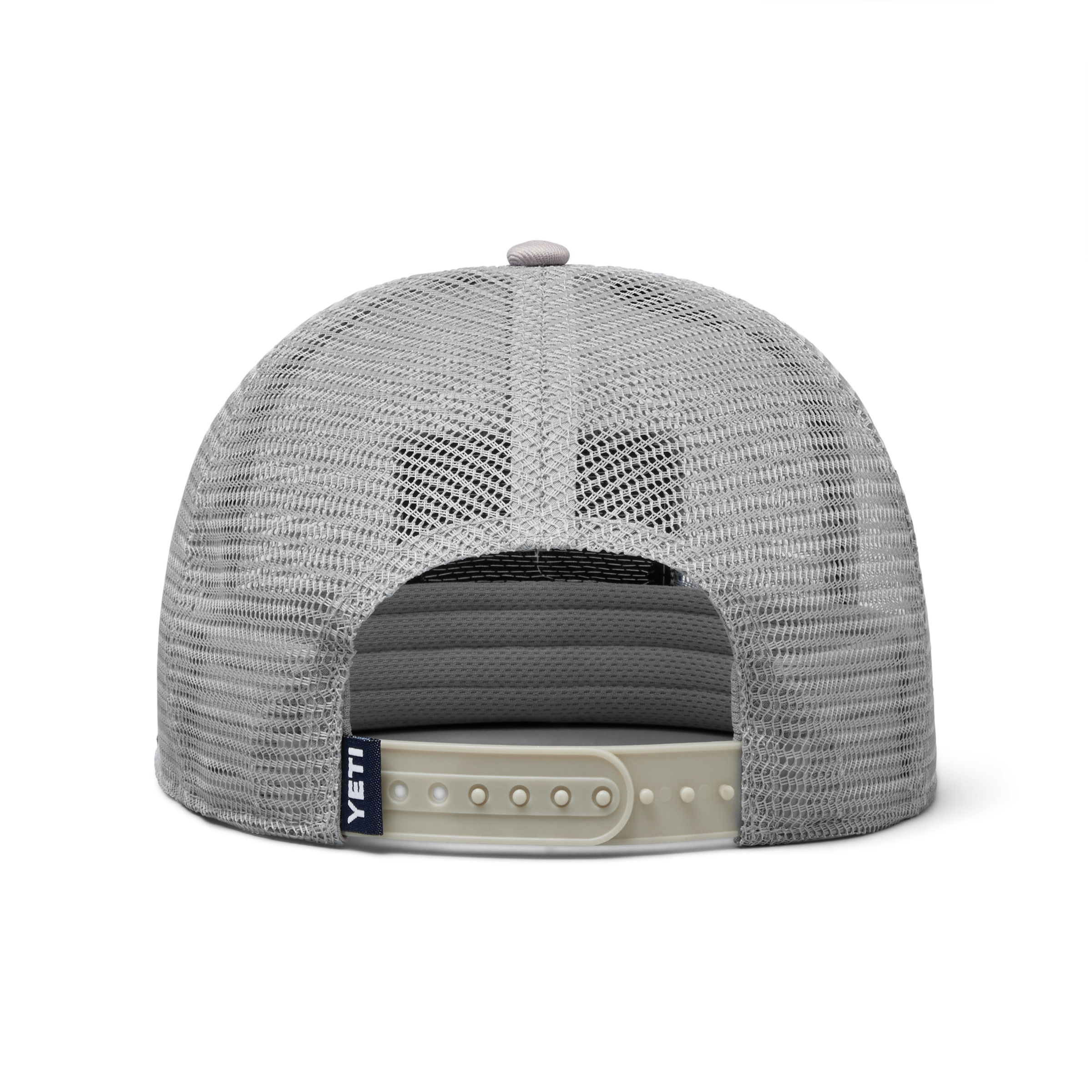 YETI Flat Brim casquette plate Grey/Navy filet recyclé
