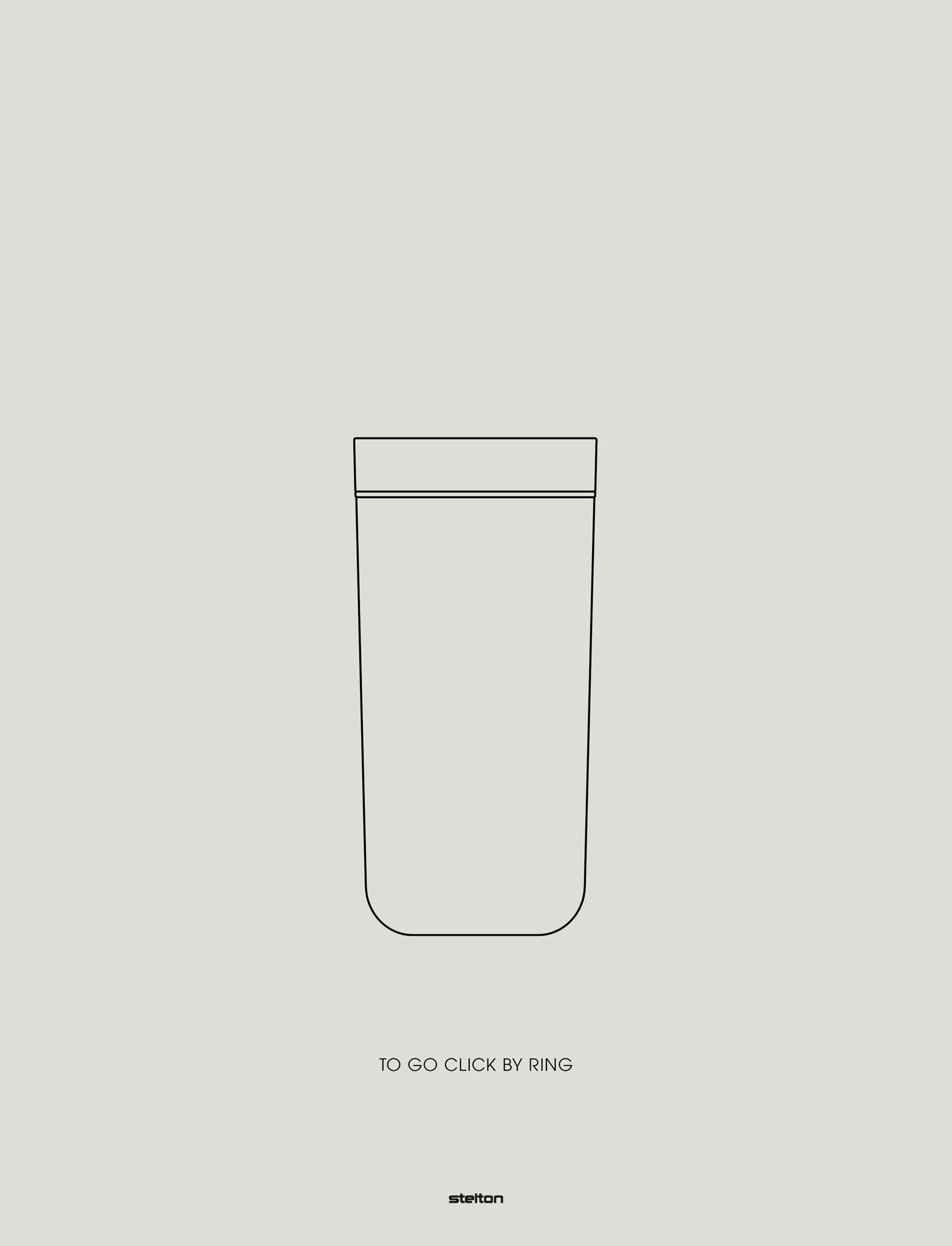 Stelton To Go Click mug isotherme 200 ml