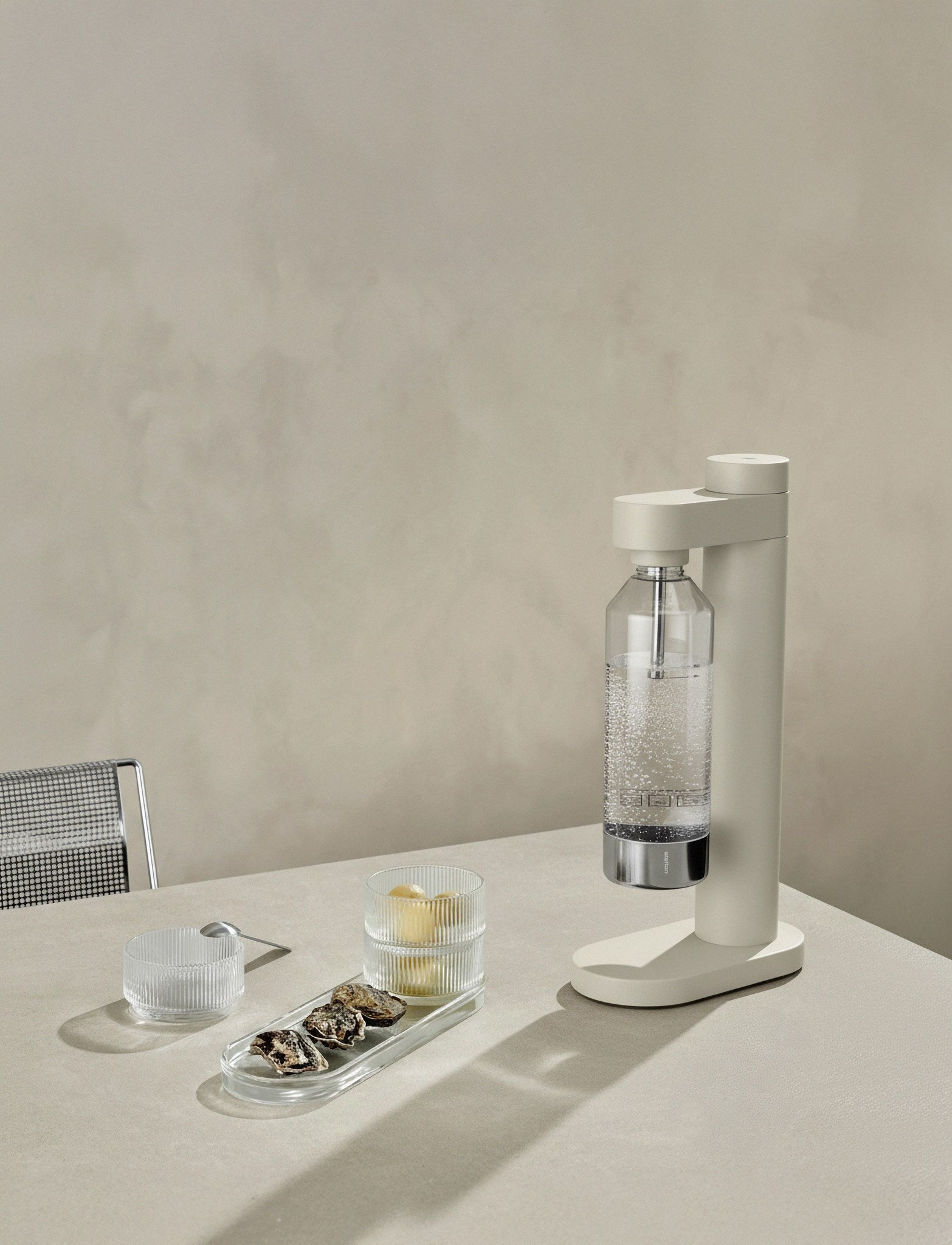 Stelton Brus carbonateur eau gazeuse inox bouteille PET