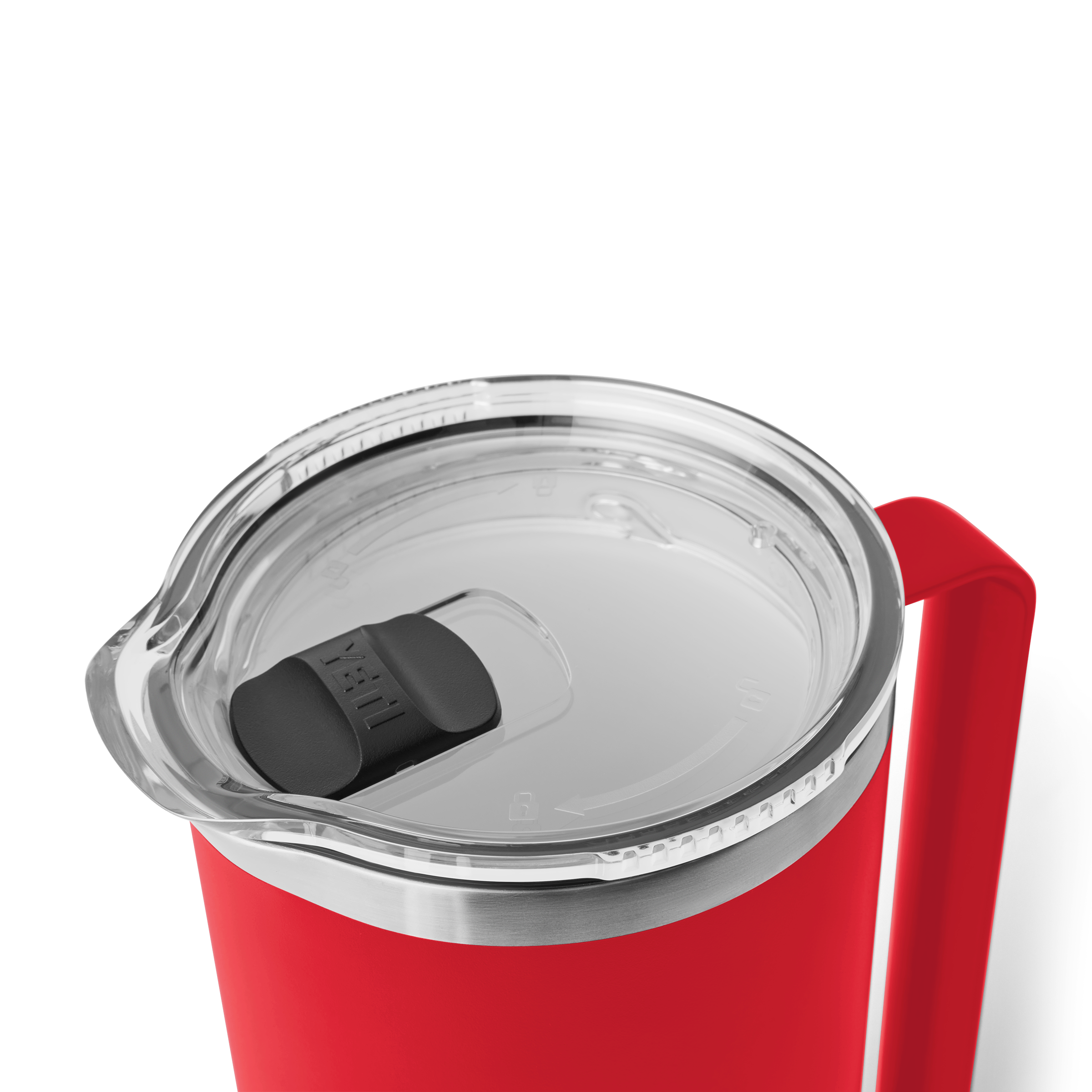 YETI Rambler 64 oz (1,9 L) pichet isotherme Rescue Red