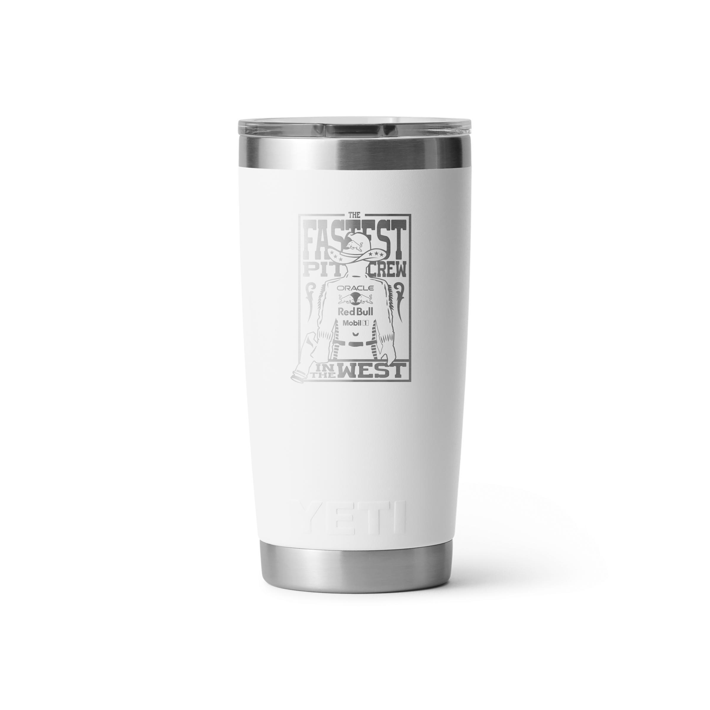 YETI Rambler 20 oz gobelet Red Bull Racing blanc 591 ml