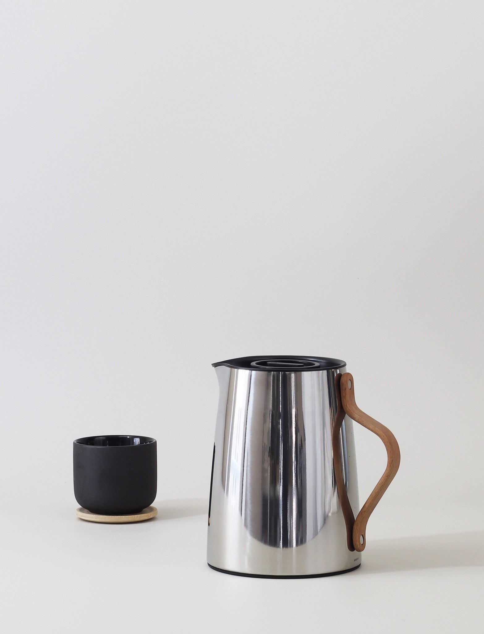 Stelton Emma théière isotherme 1 L acier filtre à thé