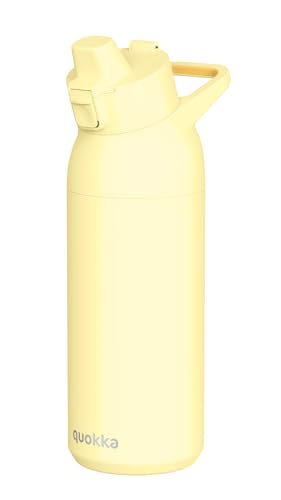 Quokka Tide Pastel Yellow 700 ml gourde isotherme inox