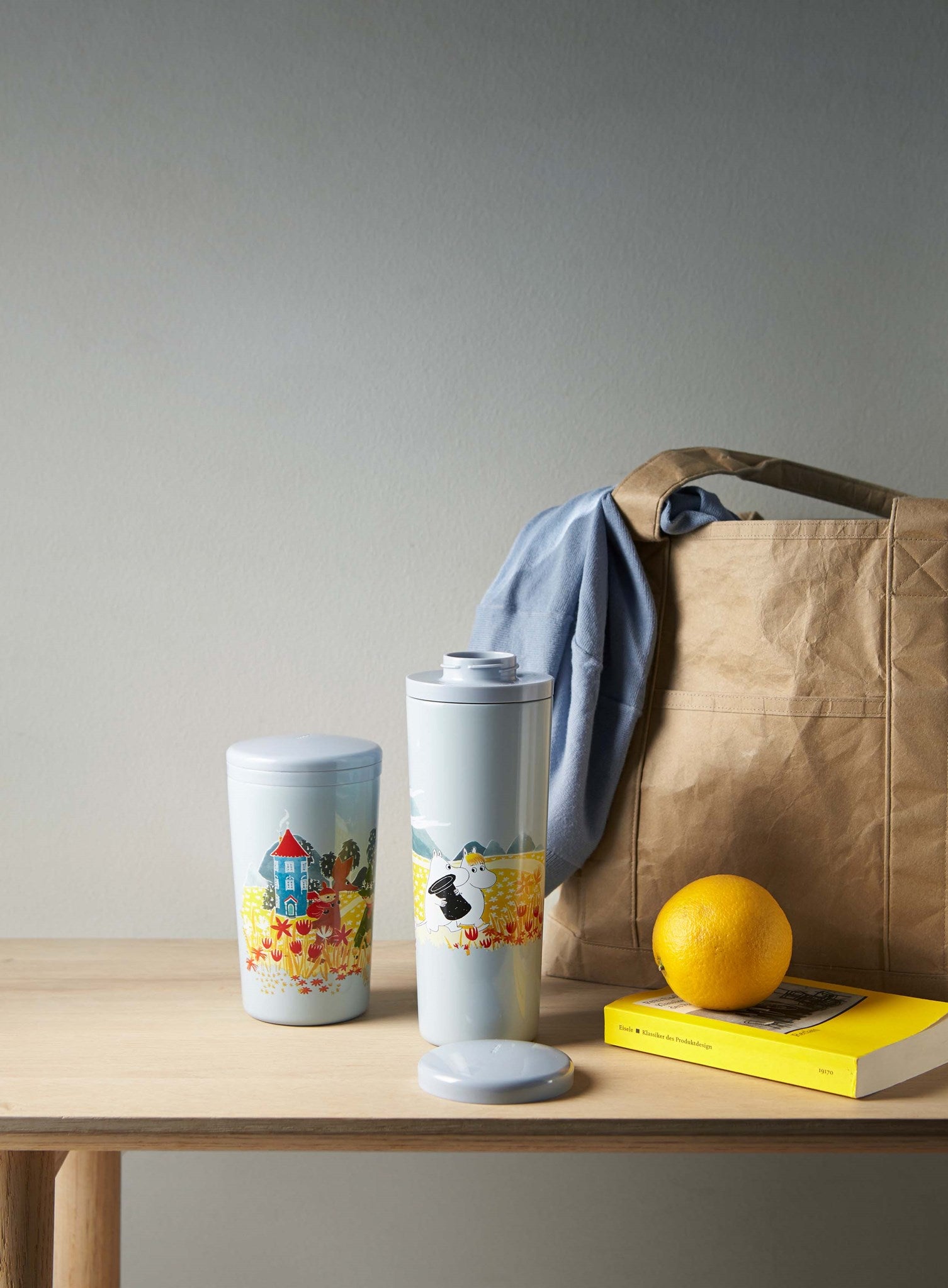 Stelton Carrie gobelet isotherme 400 ml Moomin bleu