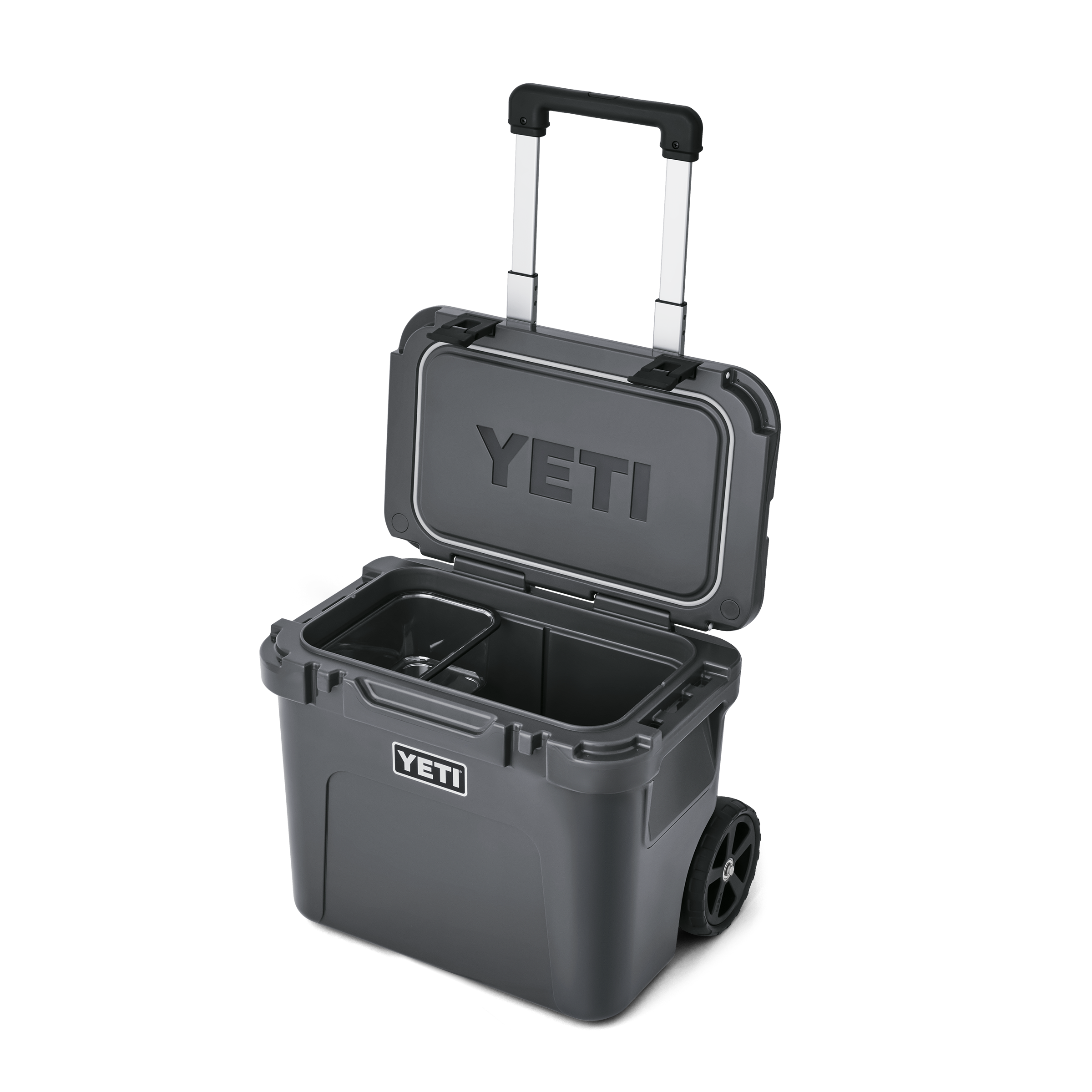 YETI Roadie 32 glacière rigide à roulettes Charcoal 50 canettes