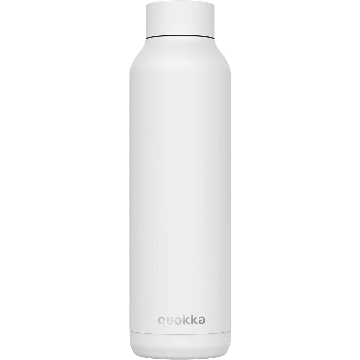 Quokka Solid White 850 ml bouteille isotherme inox grand format