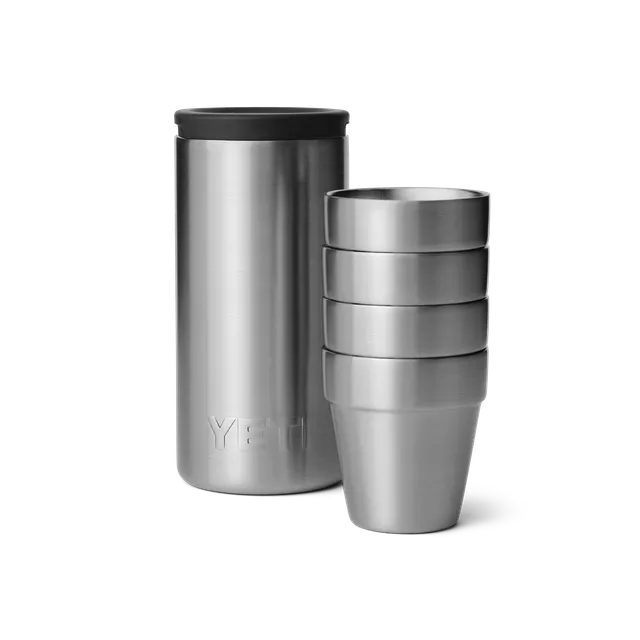 YETI Shot verres à shot inox 48 ml lot 4 + étui