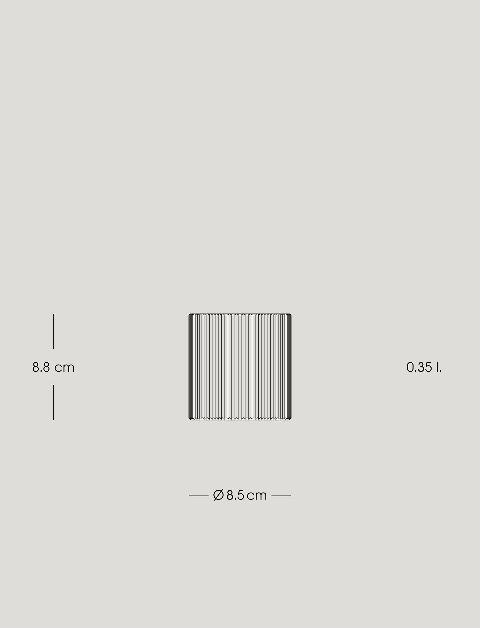 Stelton Pilastro verre whisky 35 cl lot de 4