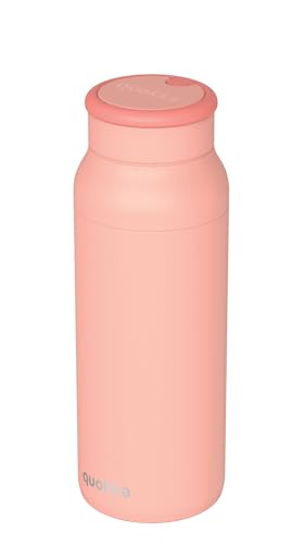 Quokka Echo Bouteille isotherme 690 ml Pink poignée
