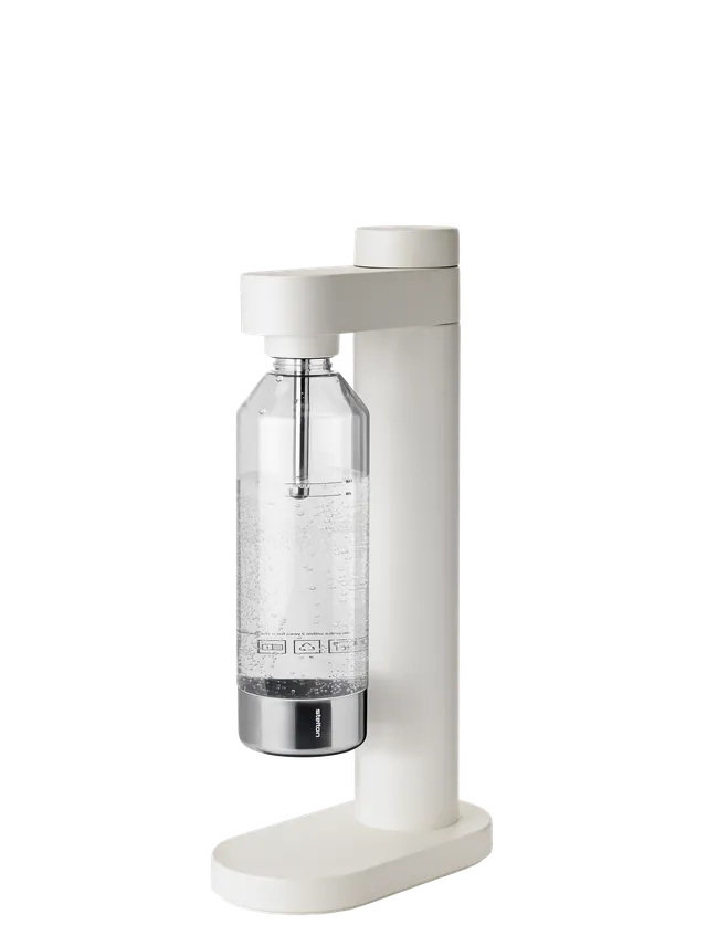Stelton Brus carbonateur eau gazeuse inox bouteille PET