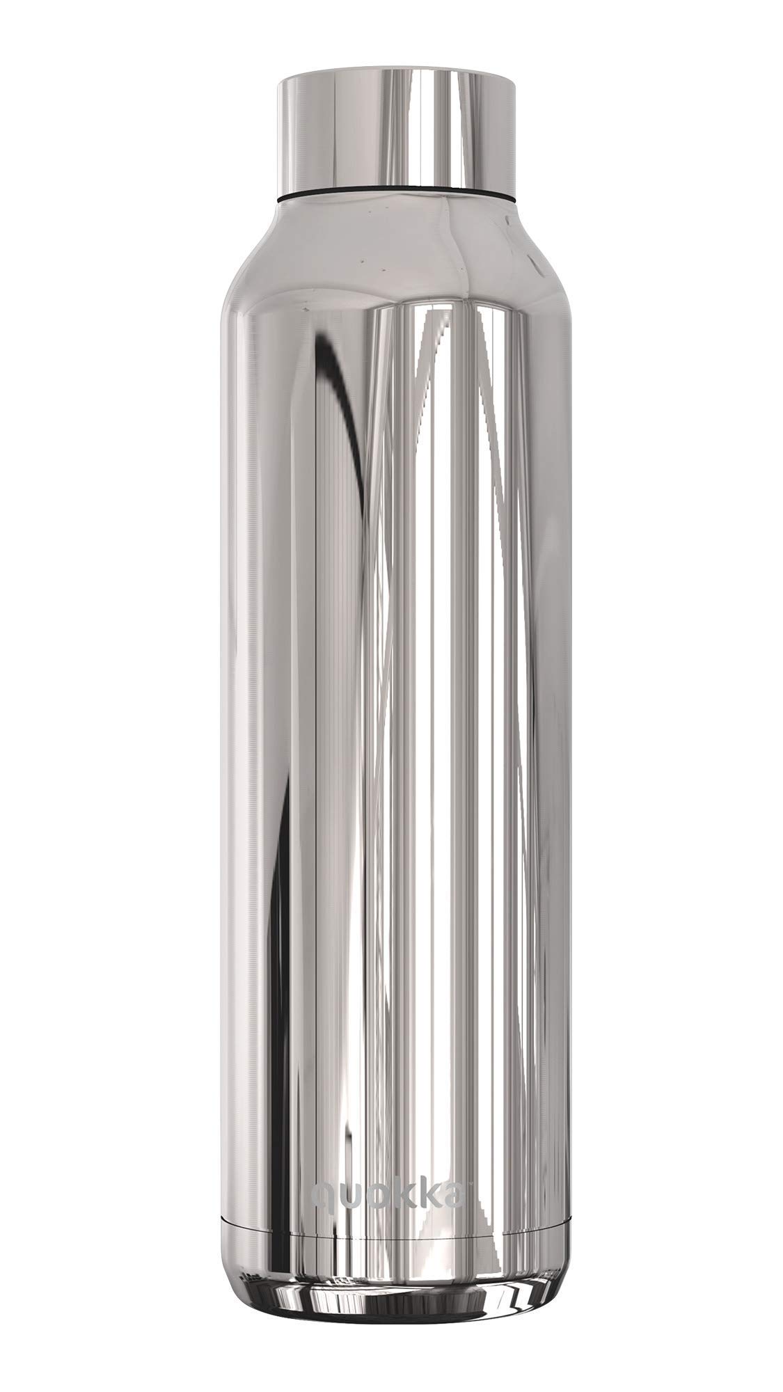 Quokka Solid Sleek Silver bouteille isotherme 630 ml