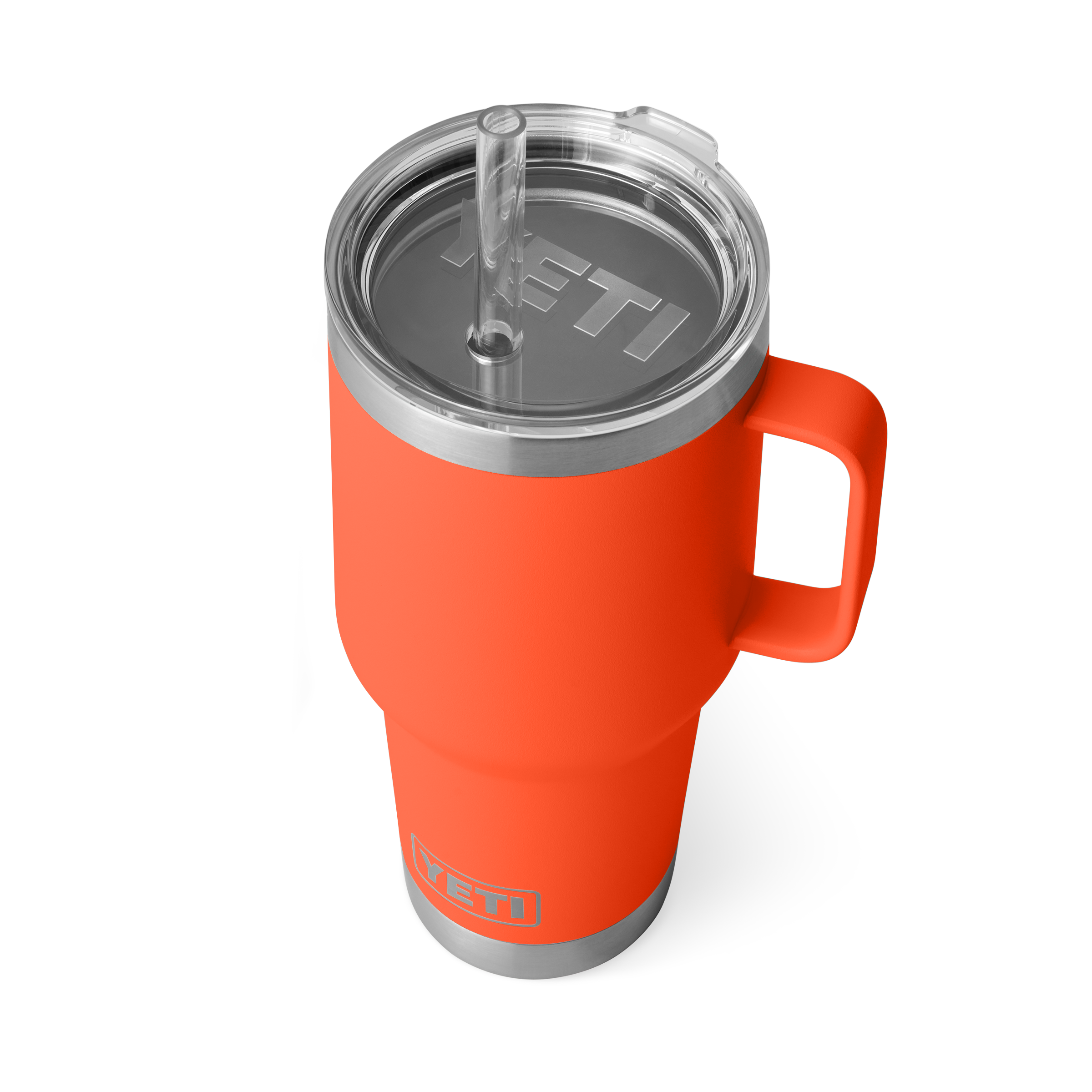 YETI Rambler Mug Paille 1 L Papaya Isotherme Inox