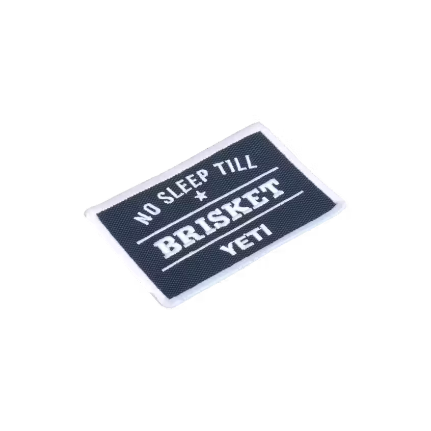 YETI No Sleep Till Brisket patch écusson navy